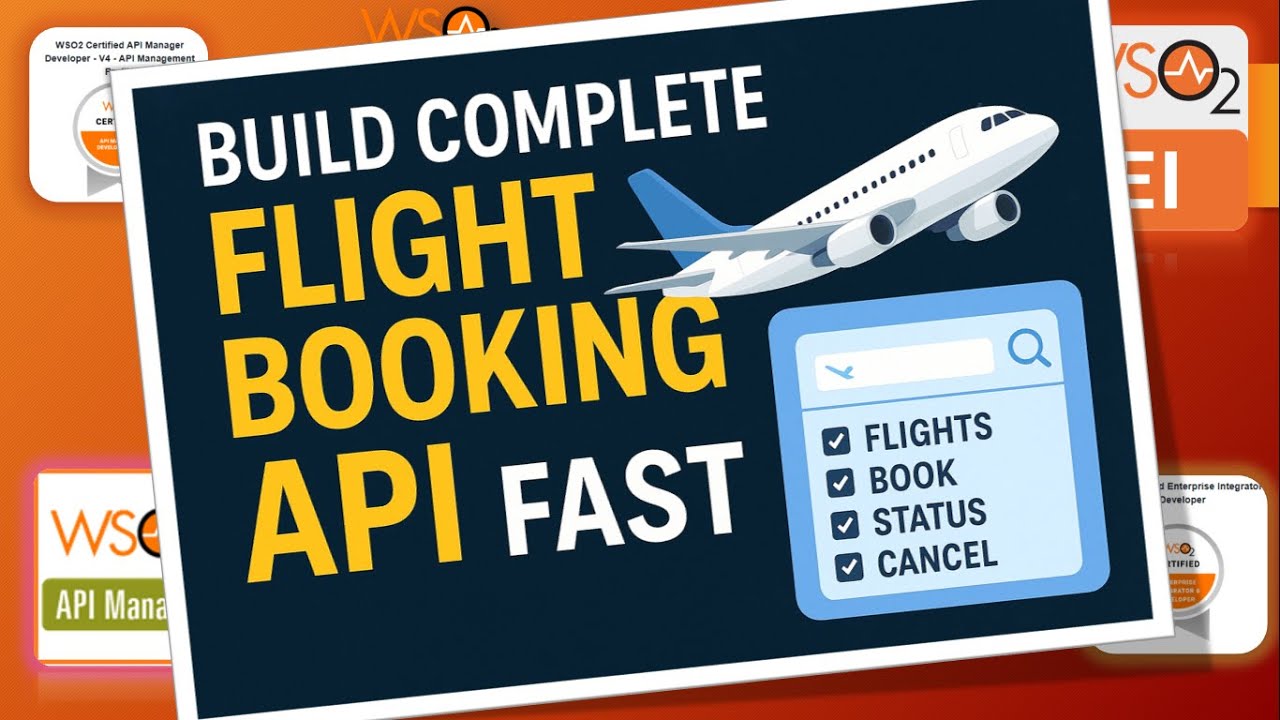 Flight Booking API | Flights, Book, Status & Cancel - YouTube