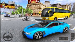 Drive super Car I8 Simulator city ,free modem [android gameplay] screenshot 2