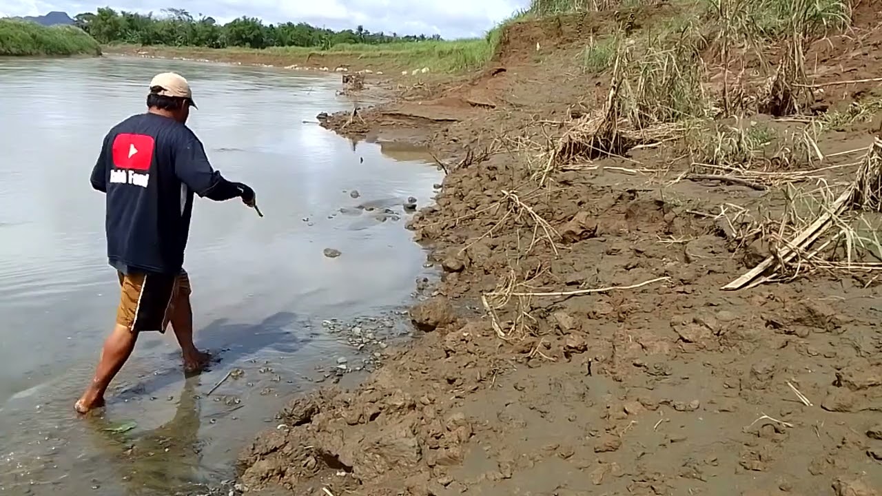 VIDEO FISHING SA ELOG NG Sto niñio Dumalag Capiz SWERTE MAY Holing Esdang Tellapia 