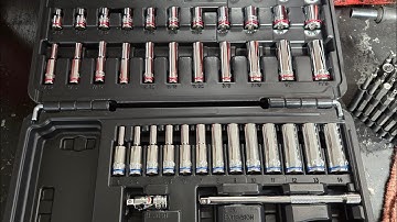 Quinn 54pc 1/4 Drive Master Socket Set