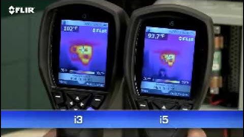 How to choose the right FLIR i series Infrared camera for E/M Inspections