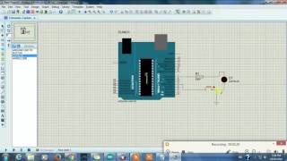 ARDUINO SIMULATION IN PROTEUS 8 ISIS. TUTORIAL 01