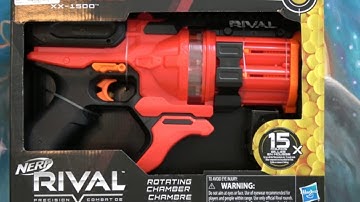 Nerf Rival Roundhouse XX1500 UNBOXING!