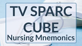 TV SPARC CUBE (Shock – Signs and symptoms Nursing Mnemonic)