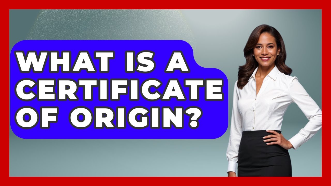What Is A Certificate Of Origin? - Car Collector Enthusiasts