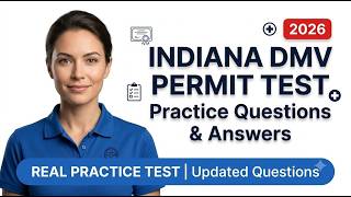 Indiana DMV Permit Test 2026: Master the BMV Written Exam Practice Questions & Answers!