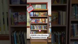 OBOB books in the #Siuslaw Elementary Library w Mrs. Craig