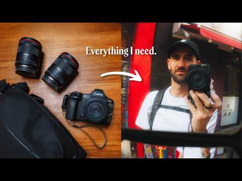 The Canon RF Street Photography Kit I ACTUALLY Carry (Essentials Only)