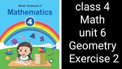 Class 4 Math | Unit 8 Exercise 2 | Geometry | NBF Federal Board