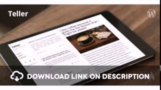 Teller - Responsive Blog WordPress Theme Free Download