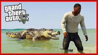 HRAJU ZA ZMUTOVANÉHO KROKODÝLA V GTA ! (GTA 5 Módy)