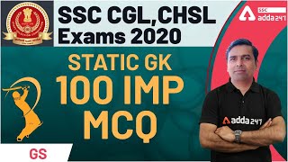 SSC CGL,CHSL Exams 2021 | General Studies CHSL 2021 Static GK 100 Important MCQ screenshot 4