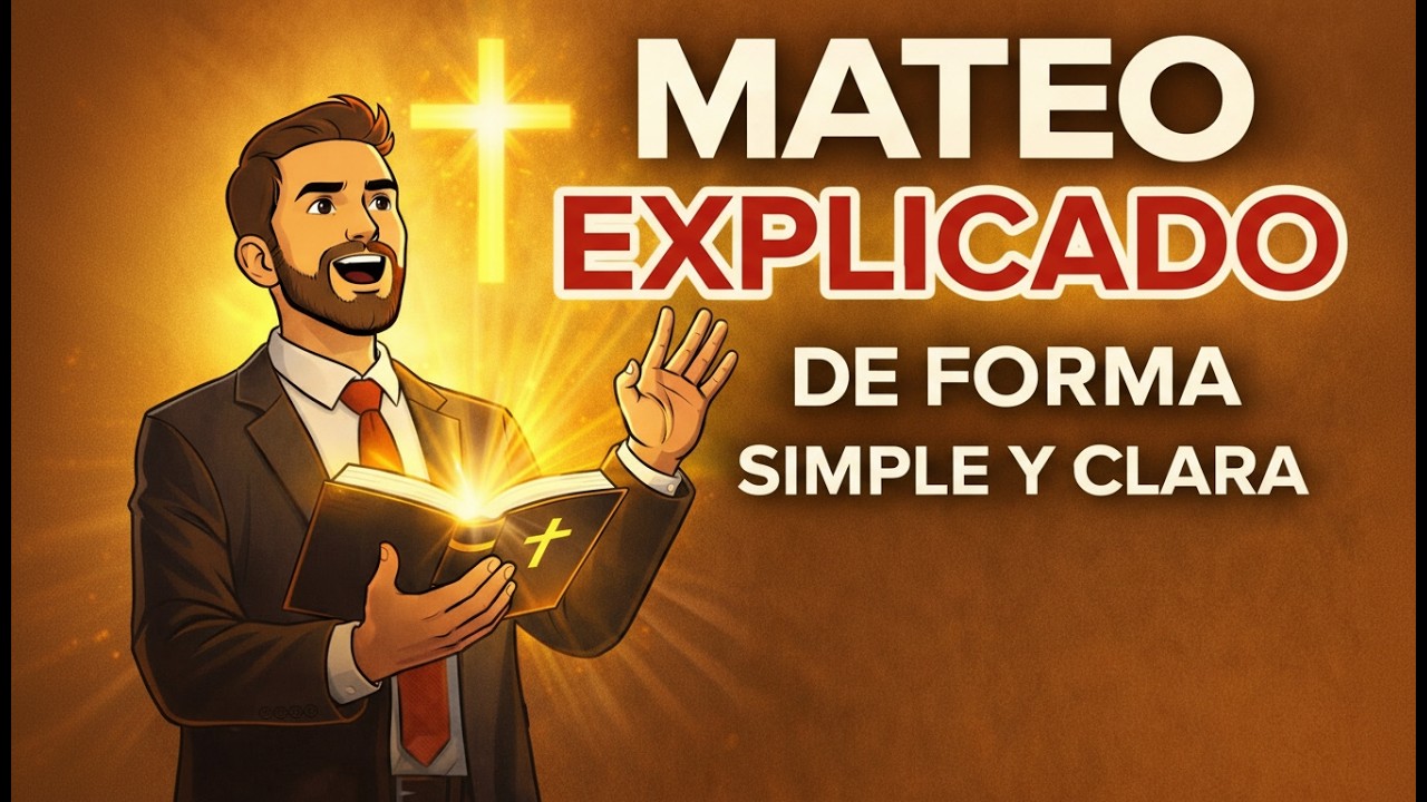 Todo el Libro de MATEO Explicado de Forma Fácil y Rápida