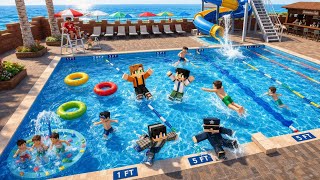 Luxury Swimming Pool Mansion in PartyCraft! screenshot 4