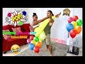 EXTREME BALLOON POP CHALLENGE!!!🎈