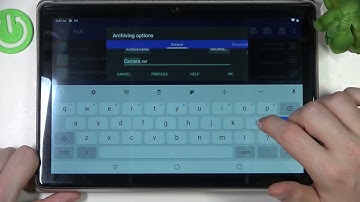 How to Pack Files Into Archives on Cubot Tab 10 - RAR & ZIP Archives