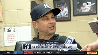 Aaron Boone breaks down Yankees' 7-2 win over the Rays