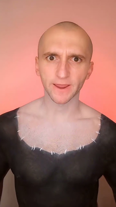 Painting myself as Ryuk from Death Note! Who's seen The Simpsons Parody? #shorts #ryuk #deathnote