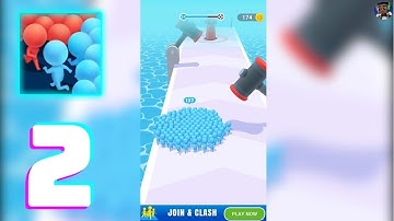 Count Masters - Stickman Clash - Gameplay Walkthrough Part 2 (iOS, Android)