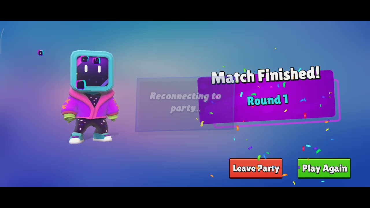 My stumbleguys friendနှင့်အတူ block Dash gameကိုအတူဆော့ခဲ့တယ် 