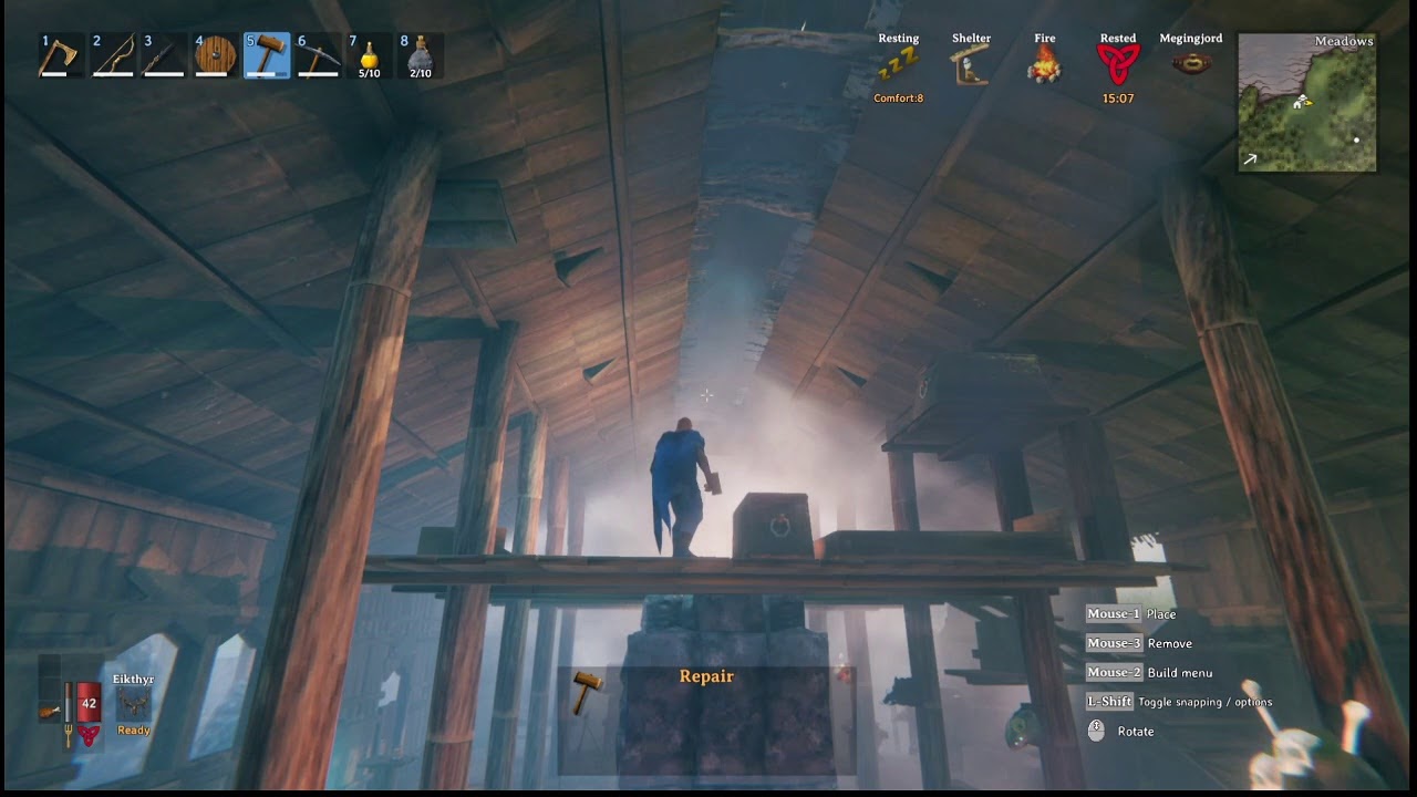 Valheim: A Simple Smoke Vent