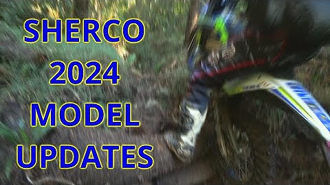 SHERCO 2024 MODEL UPDATES