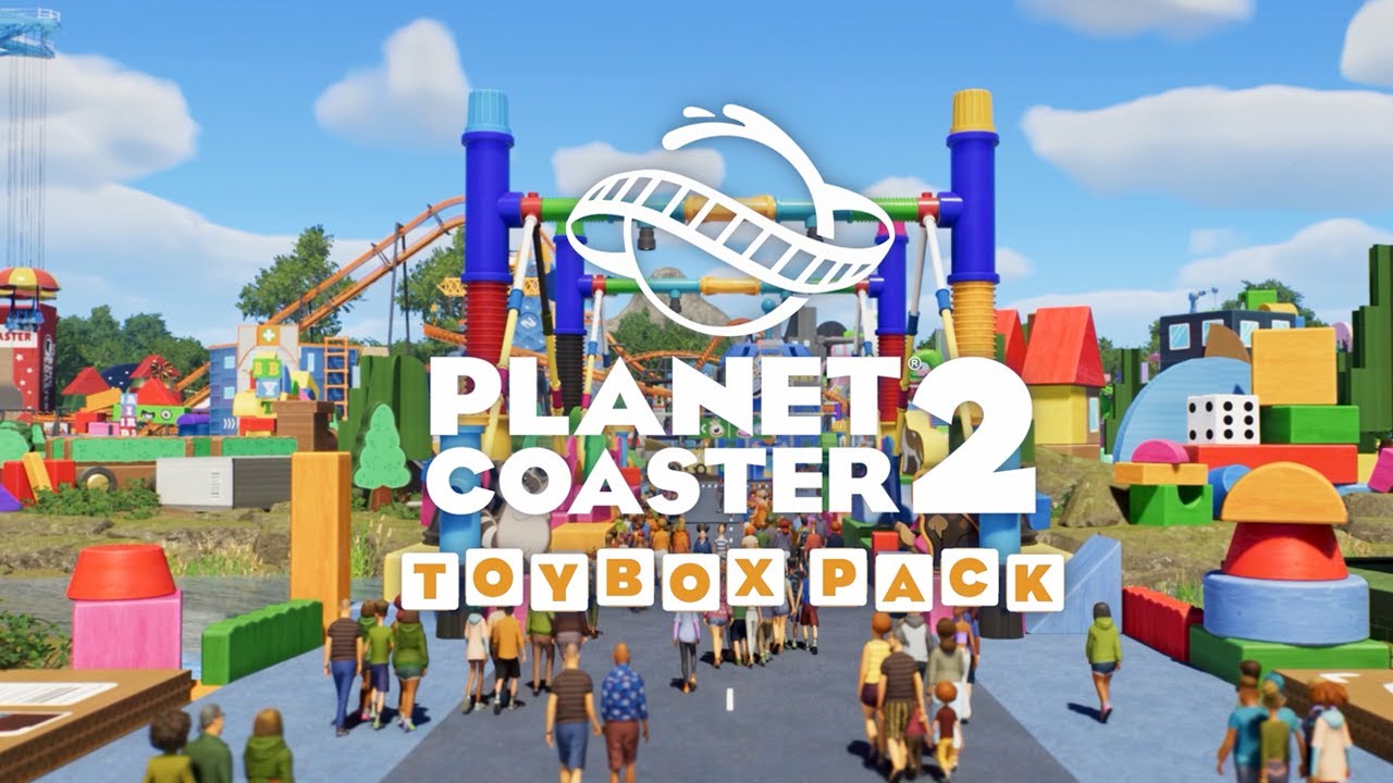 TOYBOX PACK DLC «» PLANET COASTER 2 - Spielzeugkisten-Paket 🐳🕹 Deutsch