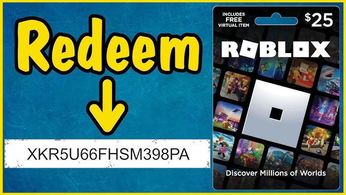 ✓ How To Redeem Roblox Gift Cards Codes 🔴 