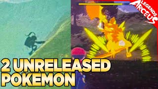 TWO Unreleased Pokemon in Pokemon Legends Arceus