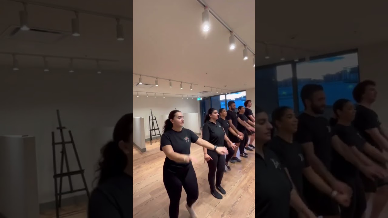 Armenian dance practice with Kilikia Entertainment