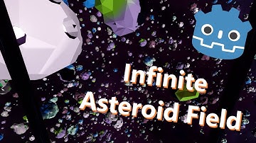 Infinite Procedural 3D Asteroid Field - Godot Tutorial