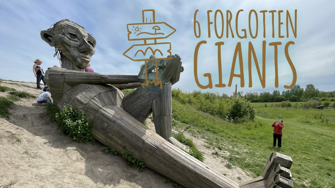 6 FORGOTTEN GIANTS by Thomas Dambo