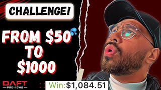 How I Turned $50 into $1000 in Just 2 Days Sports Betting #ladderchallenge