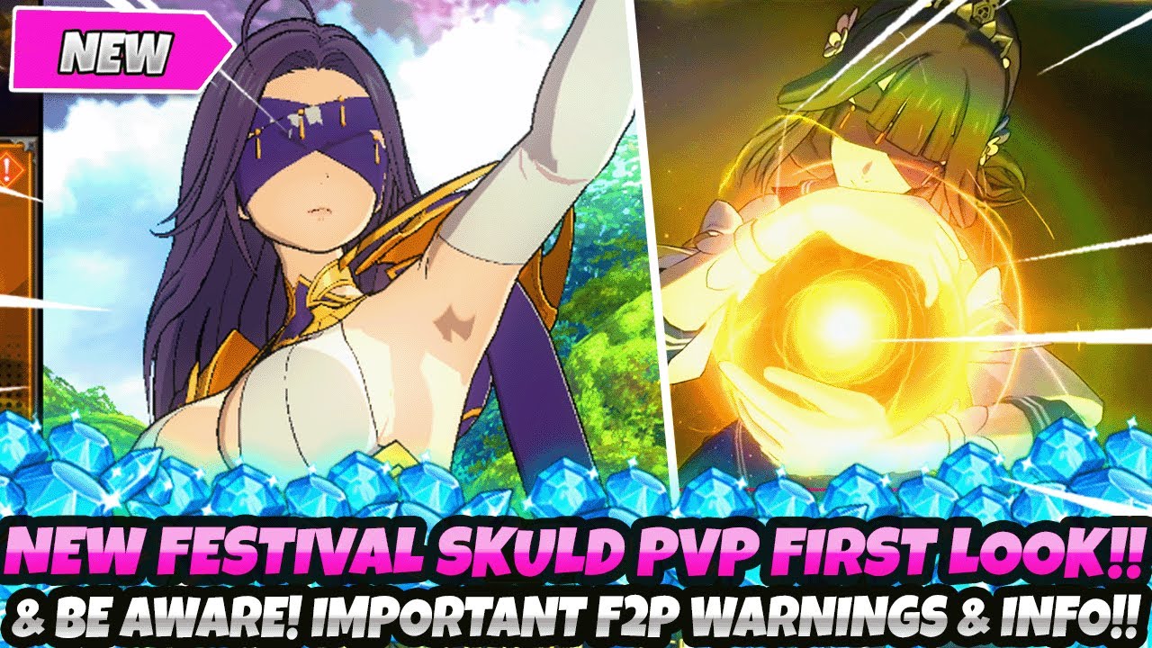 NEW FESTIVAL SKULD PVP GAMEPLAY 1ST LOOK* & BE AWARE