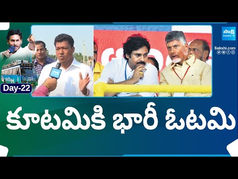 కూటమికి భారీ ఓటమి | Minister Seediri Appalaraju About CM Jagan's Bus Yatra | AP Elections @SakshiTV - SAKSHITV