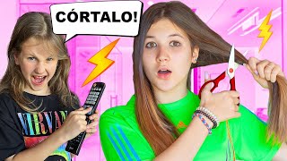 Mi Hermana Pequeña Controla Mi Vida Por 24 Horas 😱 Daniela Golubeva