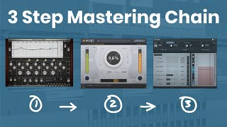 A SIMPLE 3 Step Mastering Chain That Actually Works 🔊 (And Two Free Mastering Plugins!)