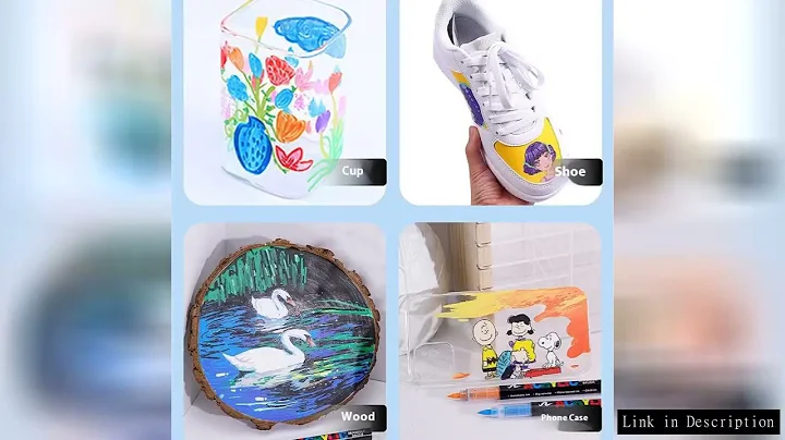 12 To 240 Colors Acrylic Paint Pens Set Multi Tip Brush Pencil Marker for Rock Painting Stone Cerami