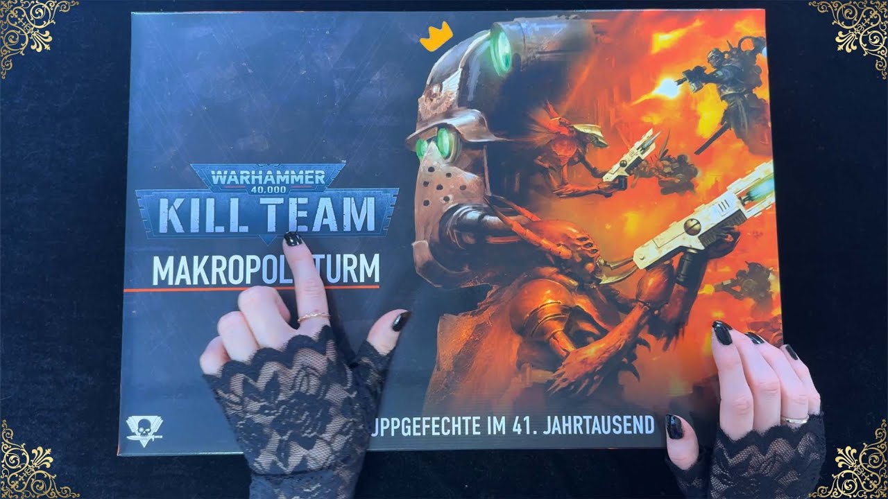 WARHAMMER 40K Kill Team: HIVESTORM | ASMR UNBOXING (No talking) - YouTube