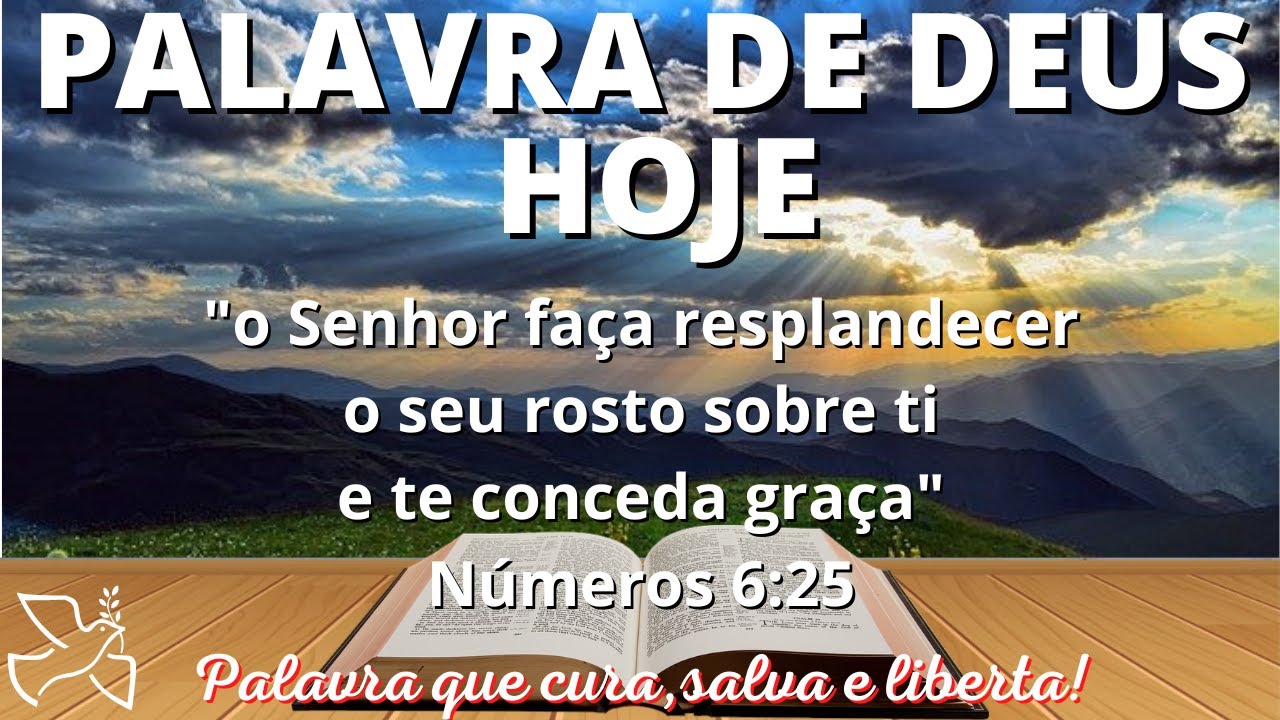 Palavra de Deus para mim hoje | Palavra do dia | Graças vinda dos céus ...