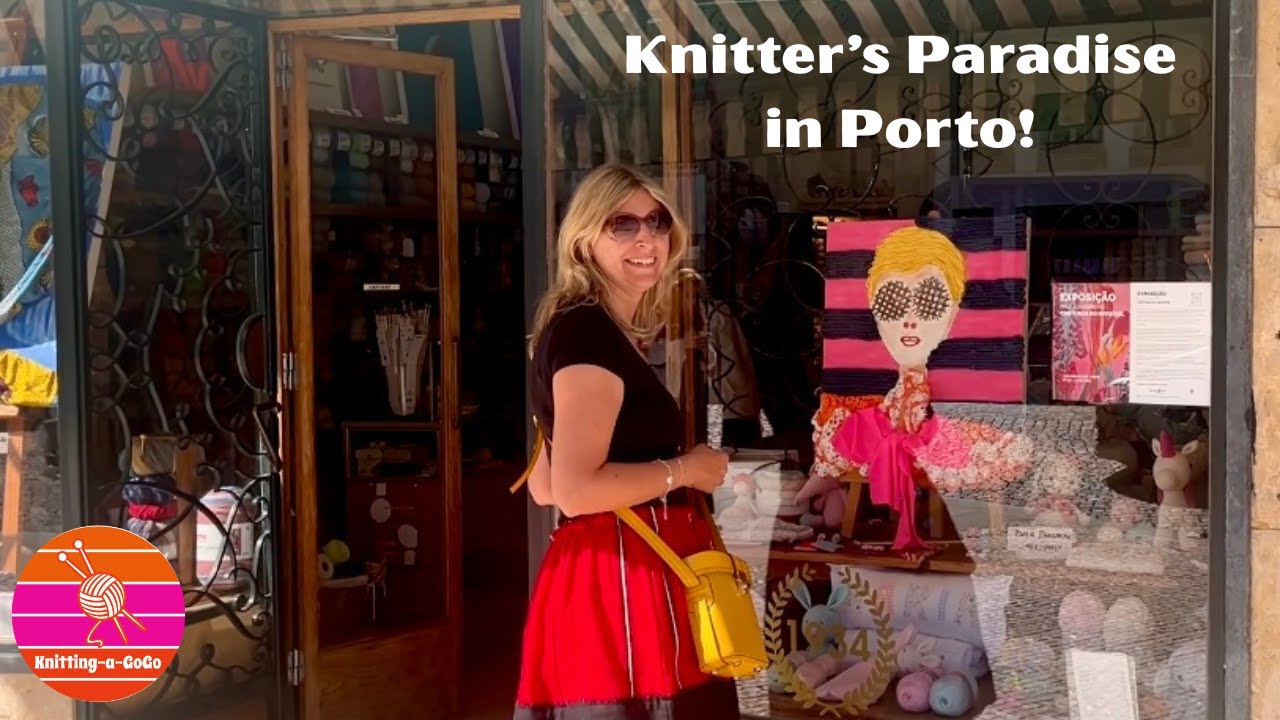 Покупка шерсти в Порту! Посещение двух прекрасных магазинов пряжи в Португалии 🇵🇹🧶