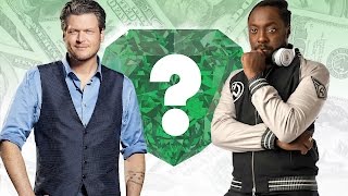 WHO’S RICHER - Blake Shelton or Will.I.Am - Net Worth Revealed!