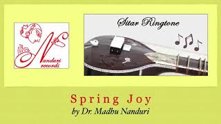 Spring Joy - Dr. Madhu Nanduri - Sitar Ringtone screenshot 3