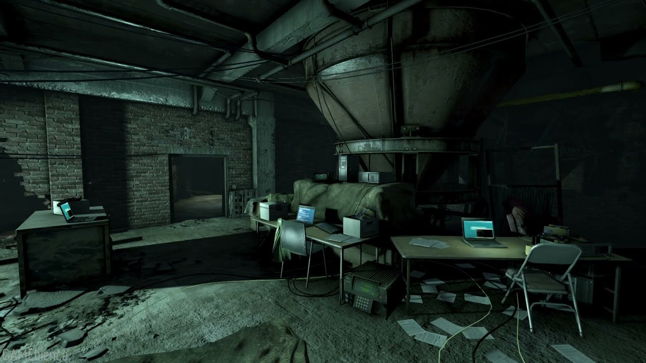 3 Hour - Splinter Cell Blacklist - Hackers Den Ambience