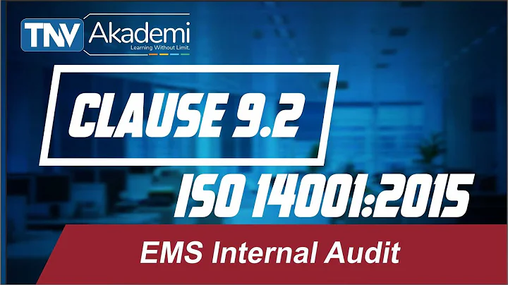 EMS Internal Audit Clause 9.2 of ISO 14001:2015 | Training on ISO 14001|