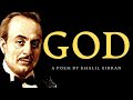 God 1918  a poem by khalil gibran