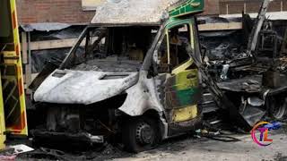 Three charged over Jewish charity ambulance fires