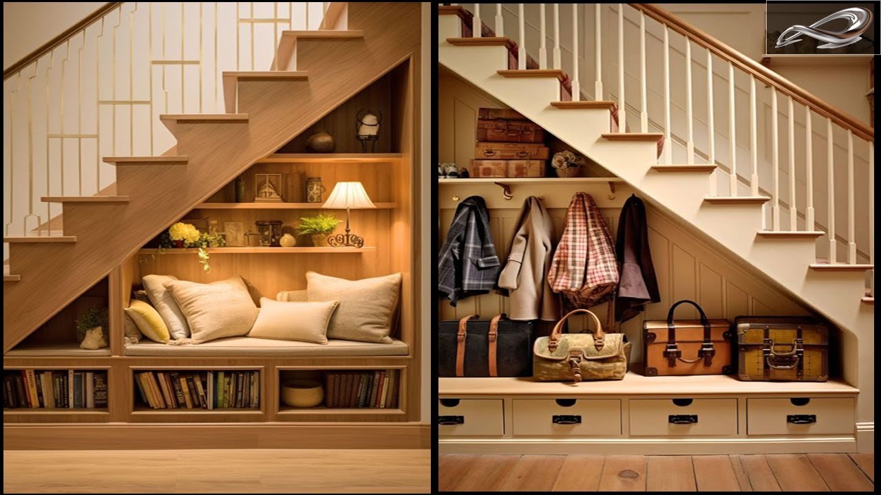 Under Staircase Storage Design Ideas Space Saving Staircase Design