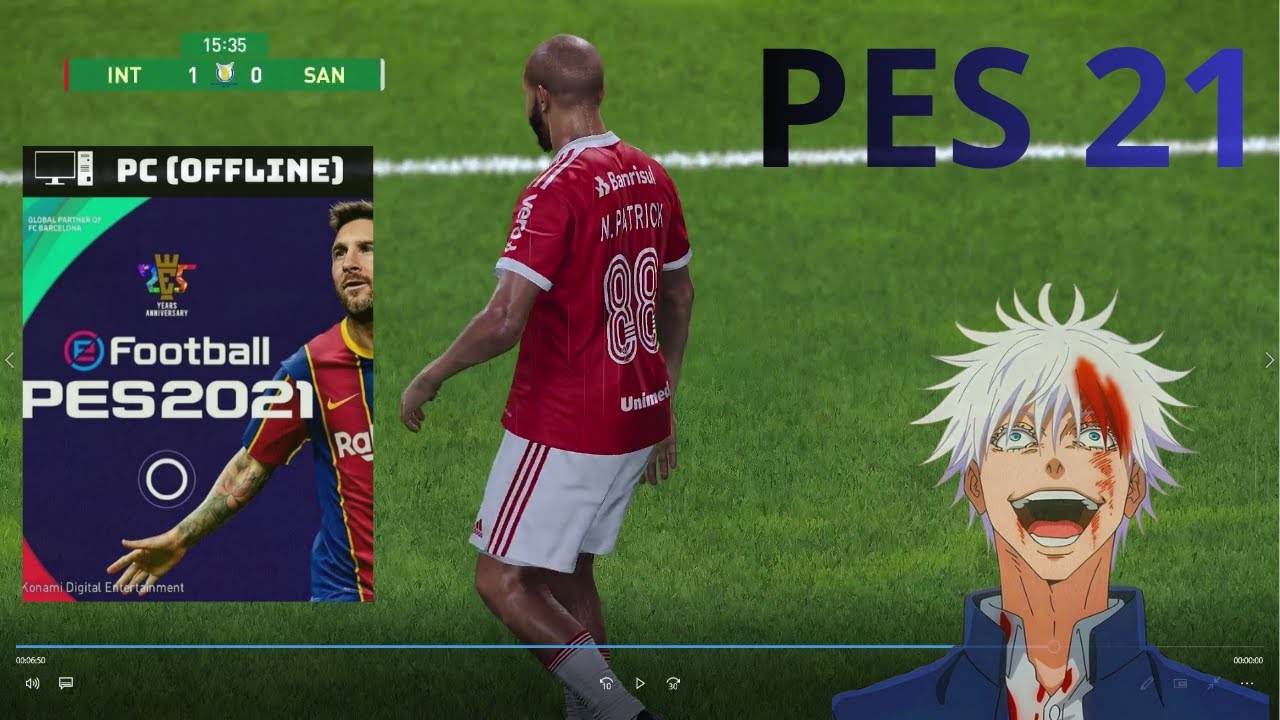 MELHOR JOGO DE FUTEBOL GRATIS!!! PES 2021