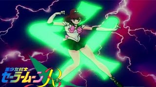 1080p Sailor Jupiter Transformation pretty Soldier Sailor Moon R